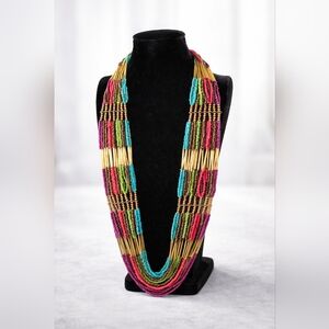 Multicolor Beaded Necklace